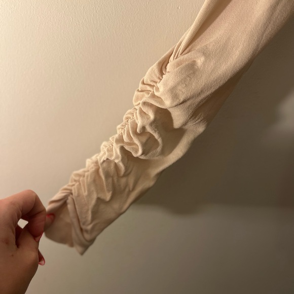 Zara Dual Colour Top Long Sleeve M - Picture 2 of 5